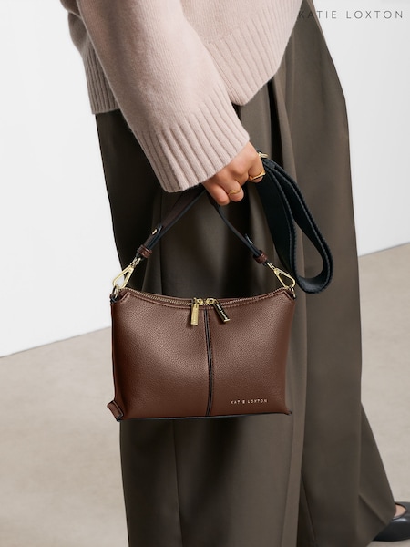 Katie Loxton Brown Laila Canvas Strap Cross-Body Bag (W49279) | € 67