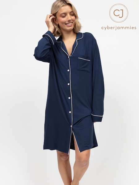 Cyberjammies Blue Long Sleeve Jersey Nightshirt (W50843) | €40