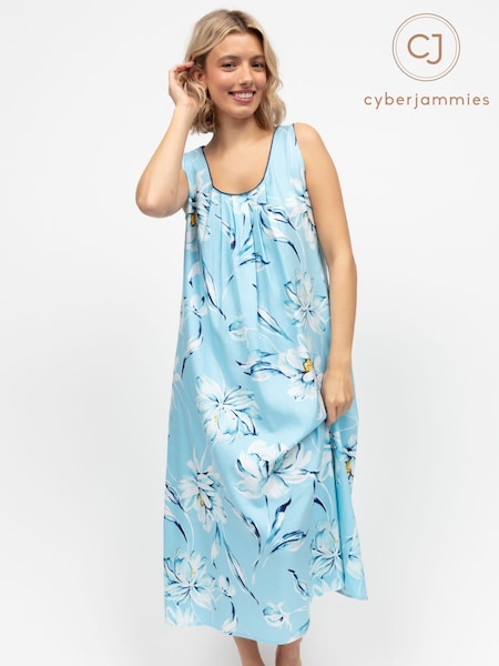 Cyberjammies Blue Long Nightdress (W50845) | €44