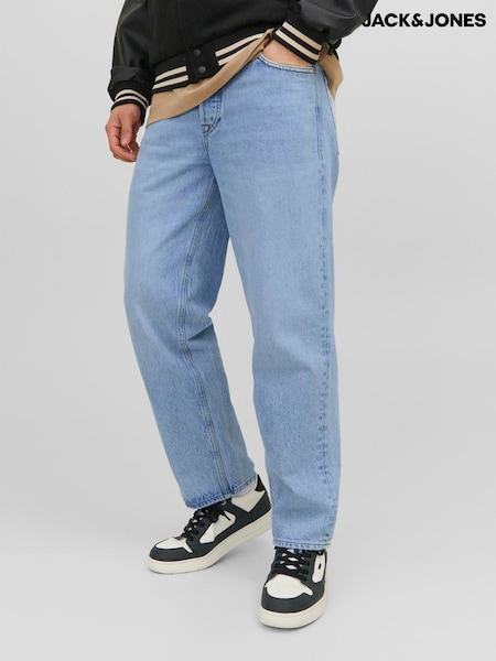 JACK & JONES Blue Eddie Loose Fit Jeans (W50854) | €57