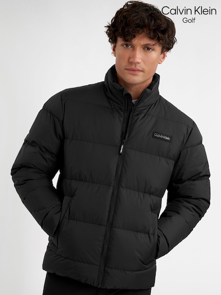 Calvin Klein Golf Rivington Padded Black Jacket (W50893) | €170