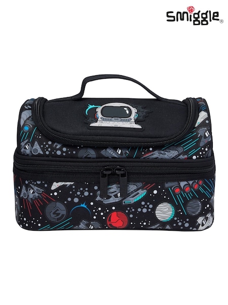Smiggle Black Eclipse Double Decker Lunchbox (W51049) | €29