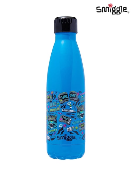 Smiggle Blue Eclipse Wonder Insulated Stainless Steel Drink Bottle 480ml (W51052) | €23