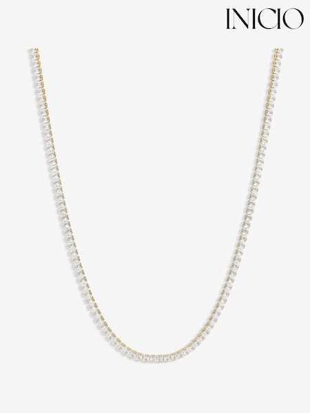 Inicio Tone 14K Tennis Necklace Gift Pouch (W51186) | 35 €