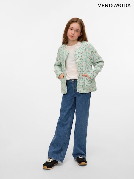 VERO MODA Ditsy Floral Printed Quilted Jacket (W51341) | 53 €