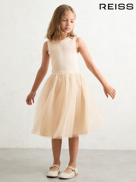 Reiss Neutral Dahlia Dress (W51488) | €70