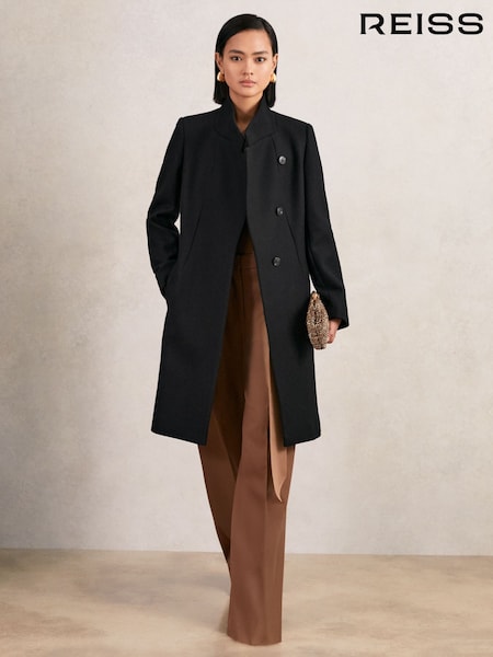 Reiss Black Max Coat (W51501) | AED2,448