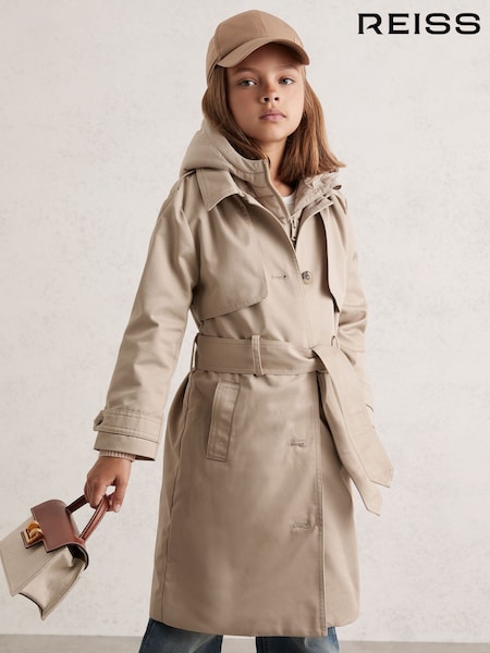 Reiss Stone Astrid Coat (W51508) | 882 QAR