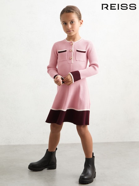 Reiss Pink Willa Dress (W51510) | €95