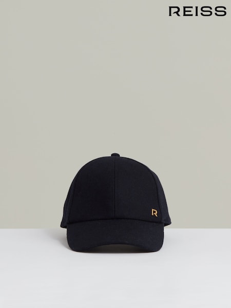 Reiss Fiona Wool-Blend Flannel Baseball Cap (W51514) | € 76