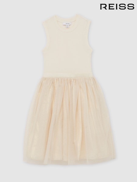 Reiss Neutral Dahlia Dress (W51517) | €85