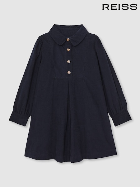 Reiss Navy Lyra Dress (W51522) | 515 QAR