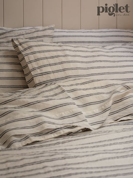 Piglet in Bed Ivory Atlantic Pillowcases (W51538) | AZN 113
