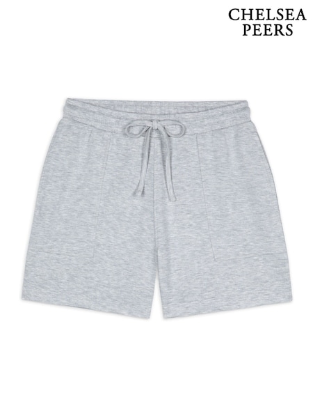 Chelsea Peers Grey Luxe Comfort Scuba Shorts (W51654) | €46
