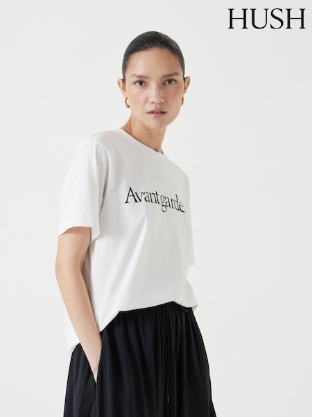 Hush Avant Gardener Graphic 100% Cotton T-Shirt (W51678) | 61 €