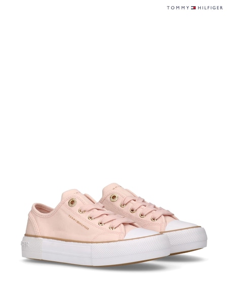 Tommy Hilfiger Canvas Low Cut Lace-Up Trainers (W51785) | kr857 - kr914