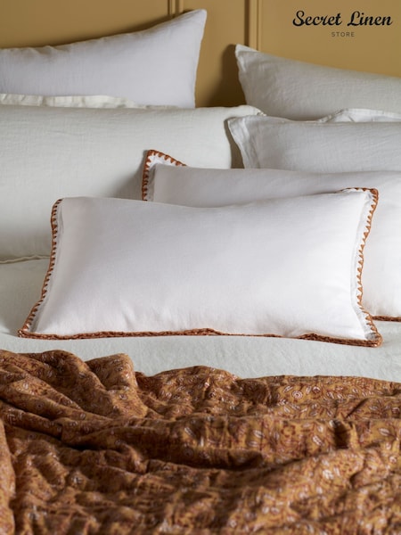 Secret Linen Store Off White Nova Cushion Cover (W51931) | €47
