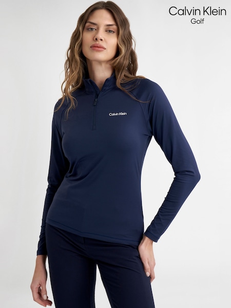 Calvin Klein Golf Dakota Quarter Zip Blouse (W52019) | €80