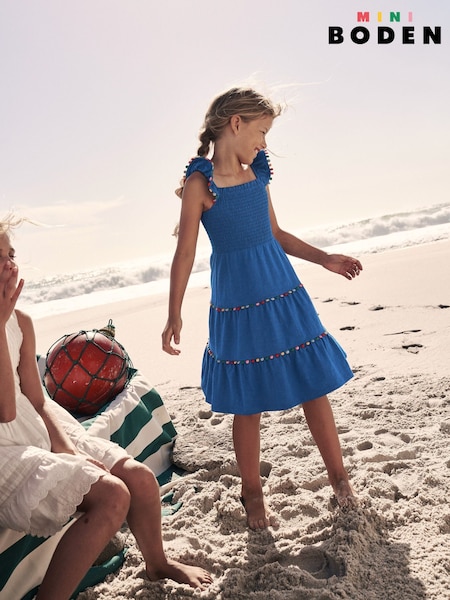 Boden 100% Cotton Addison Twirly Pom Dress (W52031) | 1 622 грн - 1 923 грн