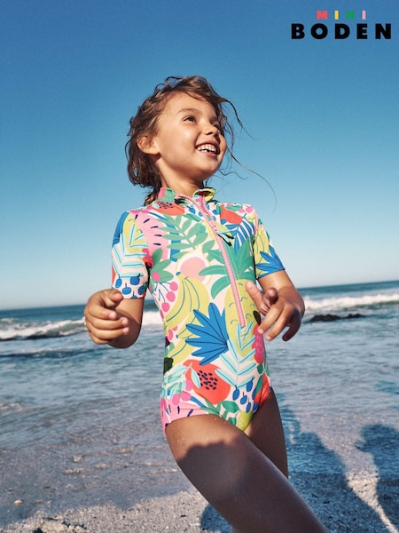 Boden Multi Short Sleeved Swimsuit (W52040) | €35 - €41