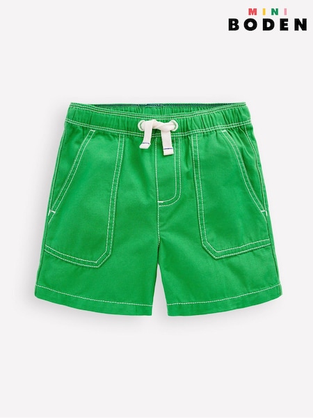 Boden Green Pull-On Shorts (W52116) | R$ 225 - R$ 265