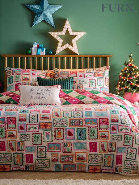 Furn Multicolour Dear Santa Duvet Set (W52164) | AED111 - AED204