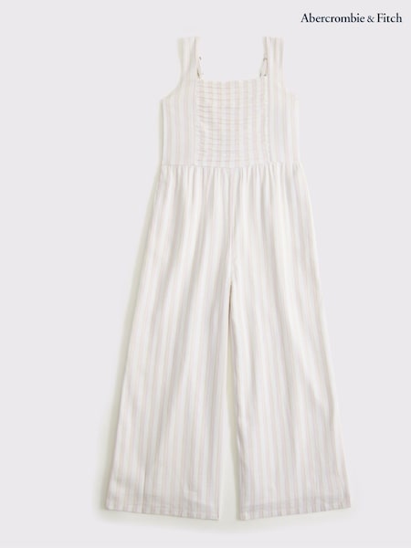 Pink - Abercrombie & Fitch Pleated Off The Shoulder Jumpsuit (W52620) | 76 €