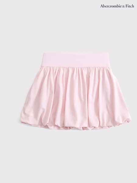 Abercrombie & Fitch Pink YPB Bubble Hem Mini Skort (W52630) | 179 LEI