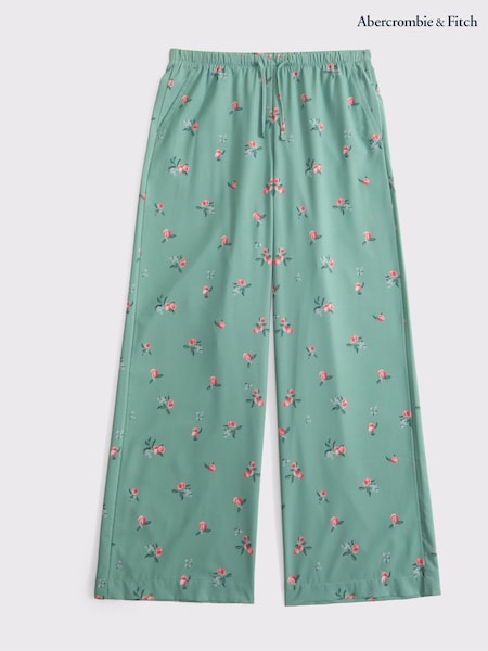 Abercrombie & Fitch Green Cover-Up Trousers (W52637) | 55 €