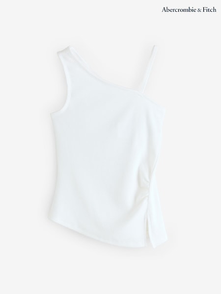 Abercrombie & Fitch One Shoulder Rouched Vest (W52652) | AED87