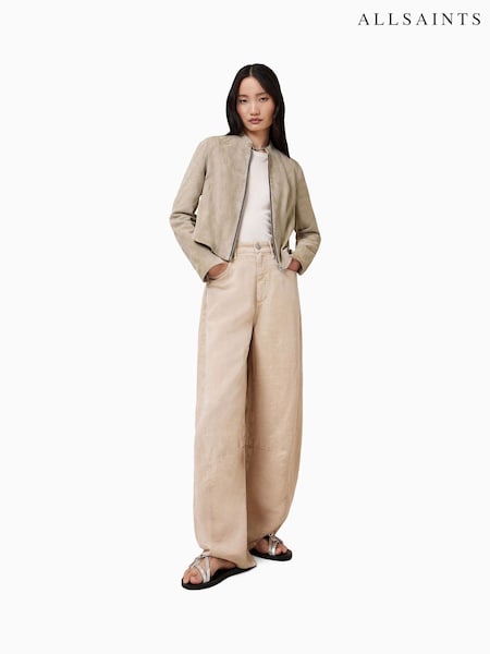 AllSaints Sadler Suede Jacket (W52693) | 2,450 LEI