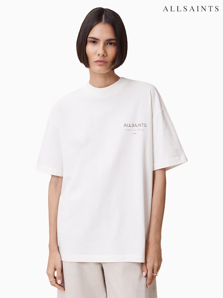 AllSaints Underground Etta 100% Organic Cotton T-Shirt (W52700) | €93