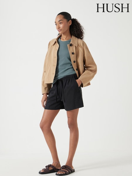 Hush Black Paloma Pull On Shorts (W52932) | €79