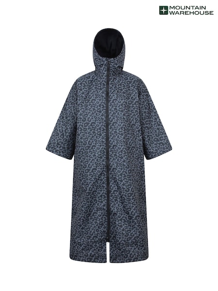 Negro - Mountain Warehouse Coastline Womens Water-Resistant UV Max Changing Robe (W53044) | 120 €