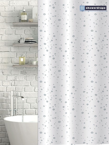 Showerdrape Droplets Shower Curtain (W53108) | €33
