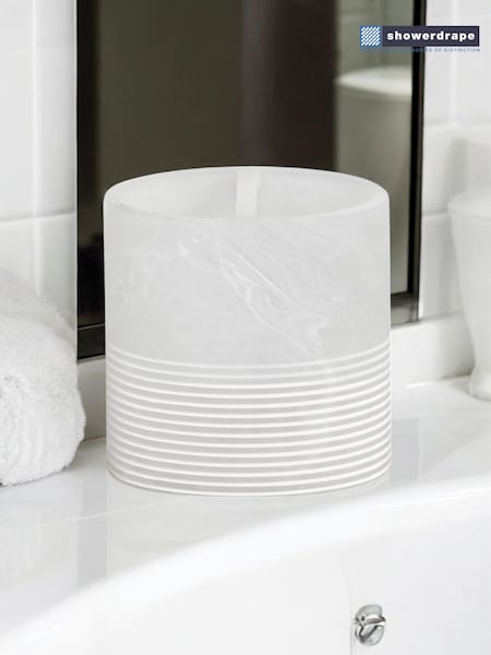 Showerdrape Bianco Striped Toothbrush Holder (W53171) | R$ 150