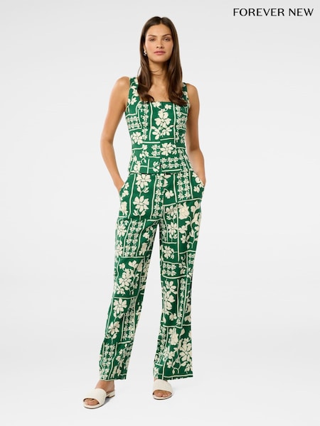Forever New Green Miley Wide Leg Joggers (W53452) | R$ 690