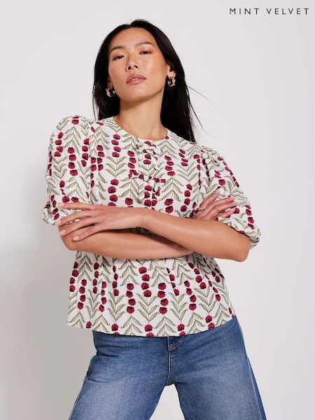 Mint Velvet Floral Print Blouses (W53489) | €140