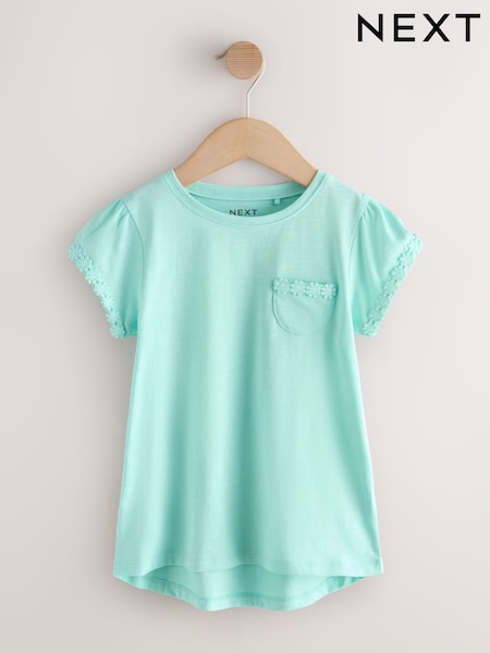 Green Daisy Pocket T-Shirt (1.5-16yrs) (W53745) | 18,000 KHR - 38,500 KHR