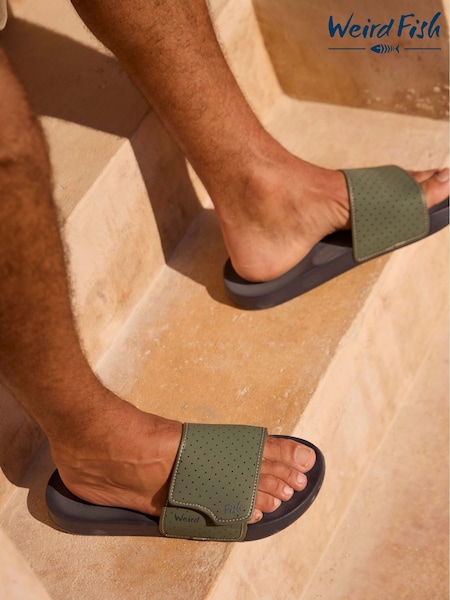 Verde - Weird Fish Oliver Pool Sliders (W53876) | 40 €