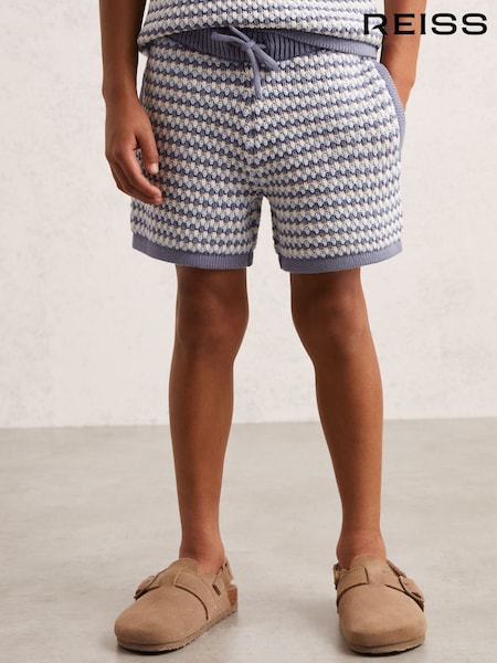 Reiss Blue/White Peter Shorts (W53936) | €65