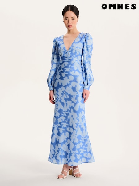 Omnes Francoise V-Neck Floral Maxi Tie-Back Dress (W53970) | 139 €