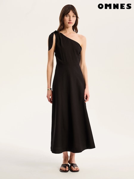 Omnes Junaya 100% Cotton One Shoulder Midi Dress (W53981) | 101 €