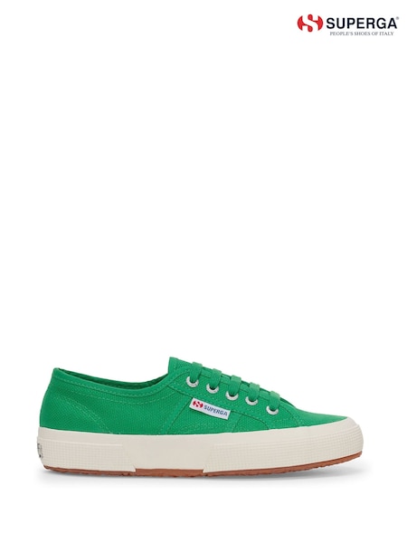 Superga 2750 Cotu Classic Canvas Green Trainers (W54073) | €83