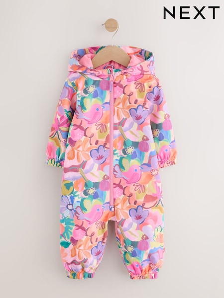 زهور زاهية - Waterproof Printed Puddlesuit (6mths-7yrs) (W54142) | ‏107 د.إ.‏ - ‏ 127‏ د.إ.