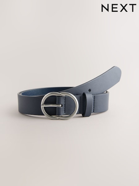 Navy Regular PU Belt (W54207) | R$ 70