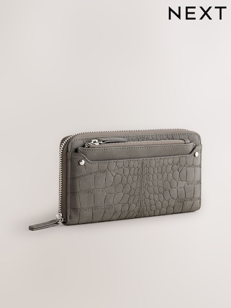 siva - Croc Effect Large Purse (W54297) | € 19