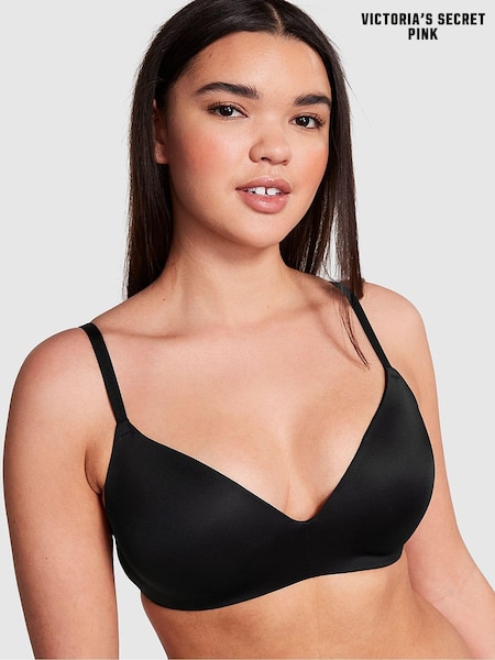 Victoria's Secret PINK Black Non Wired Push Up Bra (W54800) | €40.50