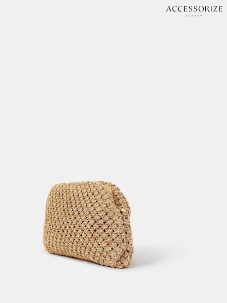 Accessorize Woven Clutch Bag (W54853) | 283 LEI
