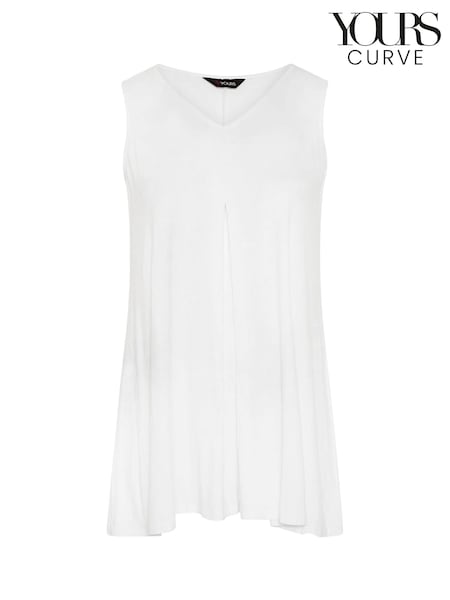 Yours Curve Swing Vest Top (W54900) | R$ 195